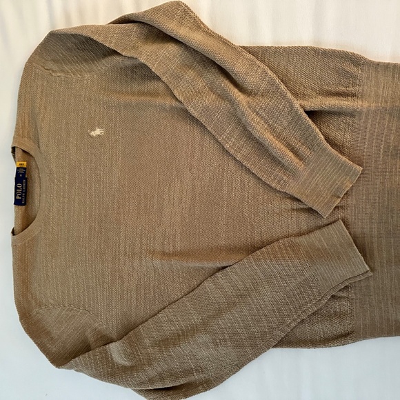 Polo Ralph Lauren Cotton-Linen Sweater - Picture 4 of 5